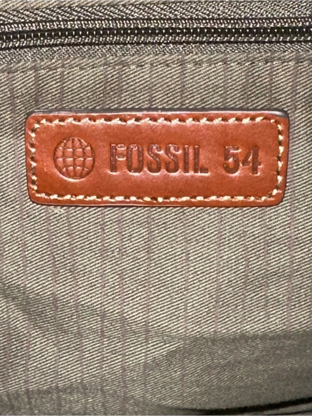 Fossil 54 | Men's Leather Weekender Duffel Bag